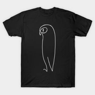 Abstract Owl Artwork T-Shirt